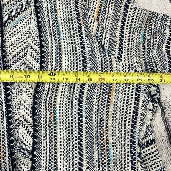 Lucky Brand Boho Woven Cotton Jacket Size Small - Picture 5 of 9